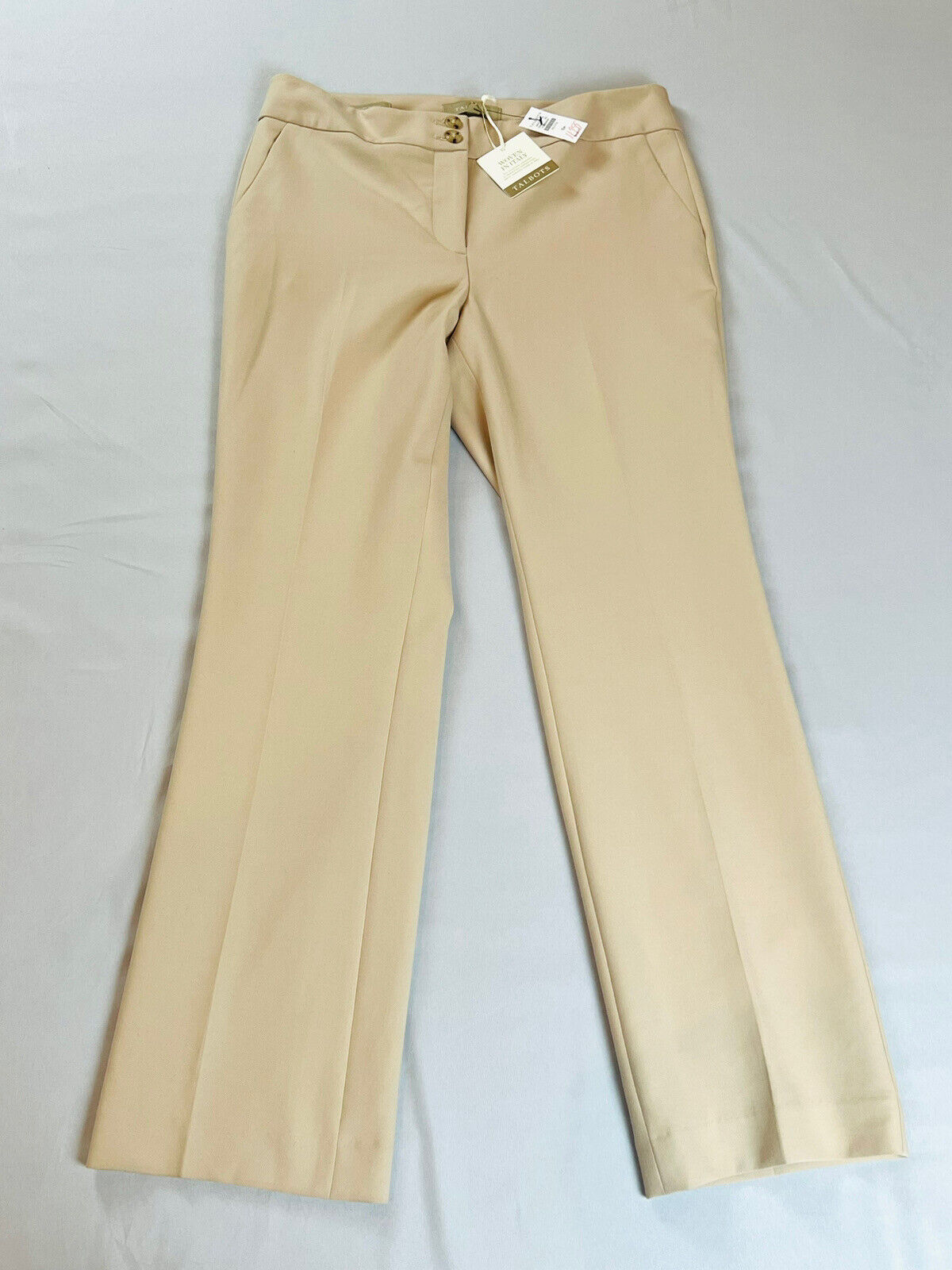 Talbot's Women's Khakis Beige Dress Pants Sz 8