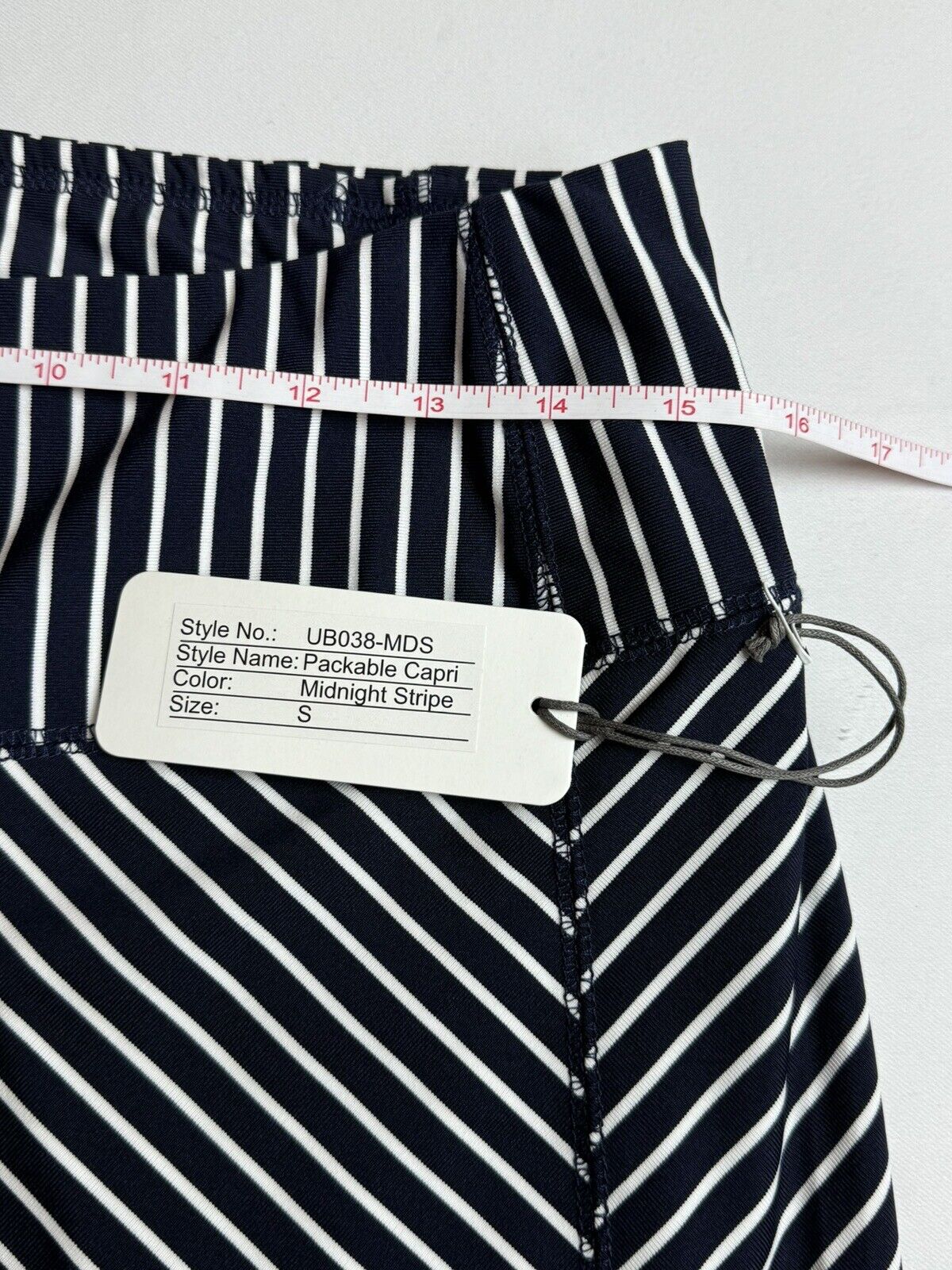 JOFIT Women’s Golf Pants Stretch Black White Stripes Sz S  (74)