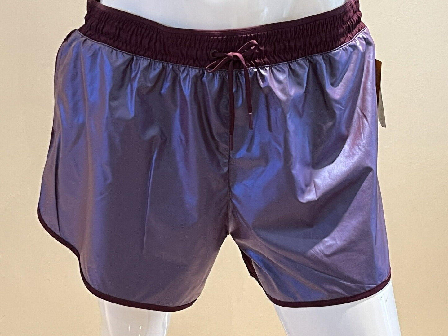 Avia Women's Shine Shorts Purple Sz 2XL