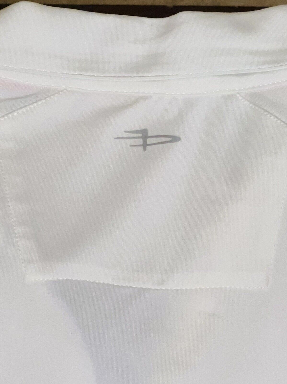Page & Tuttle Women’s Golf White Polo Shirt Sz M