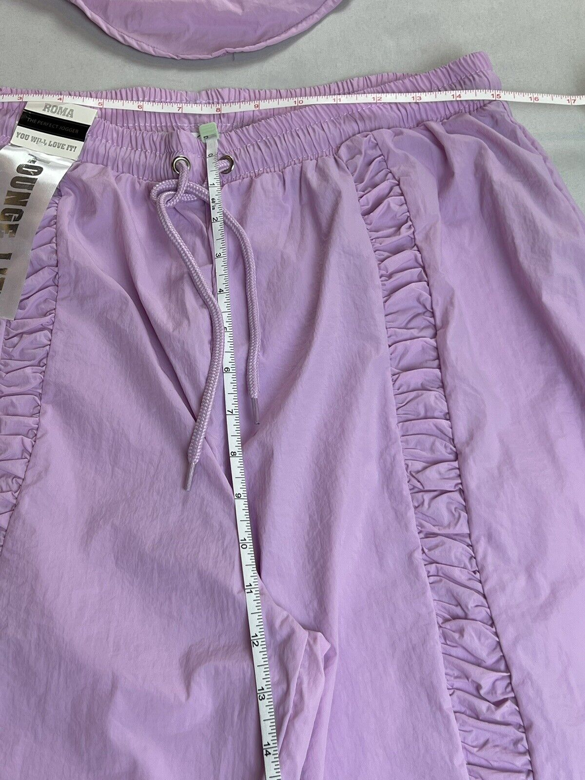 Roma Concept Women’s 2pc Set Top and Jogging pants Size XL Lilac Purple