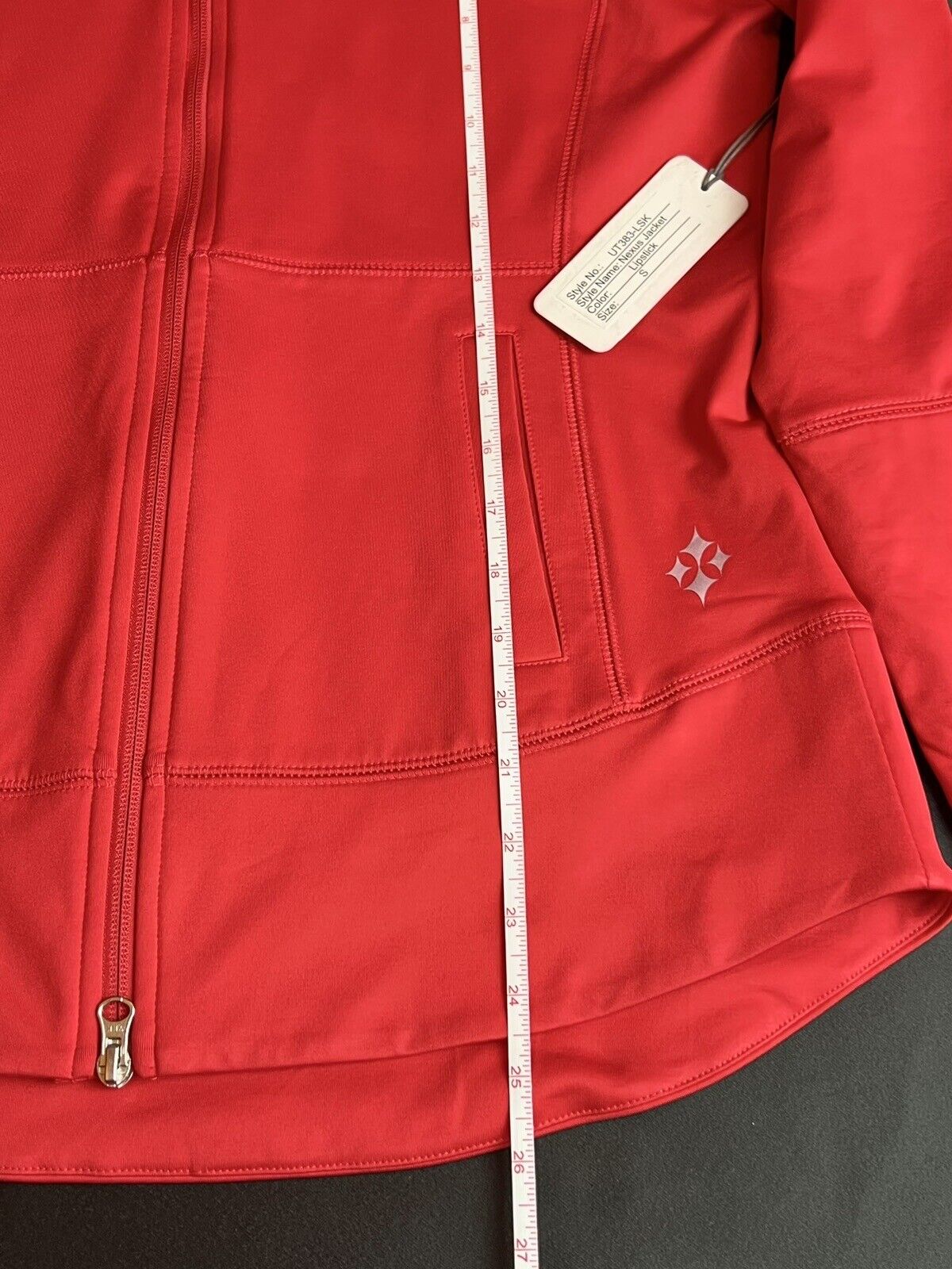 JOFIT Women’s Red GOLF JACKET Sz S STRETCH     (52)