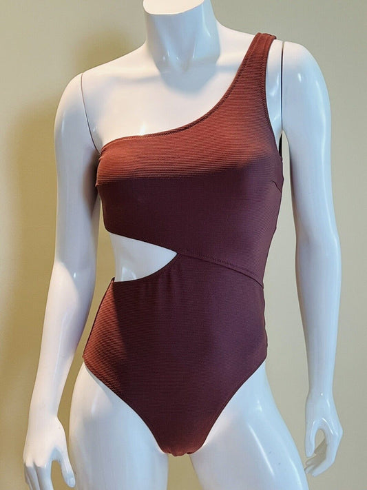 Cupshe Bathing suit One Pc Swimsuit Women’s Sz M swimwear Brown