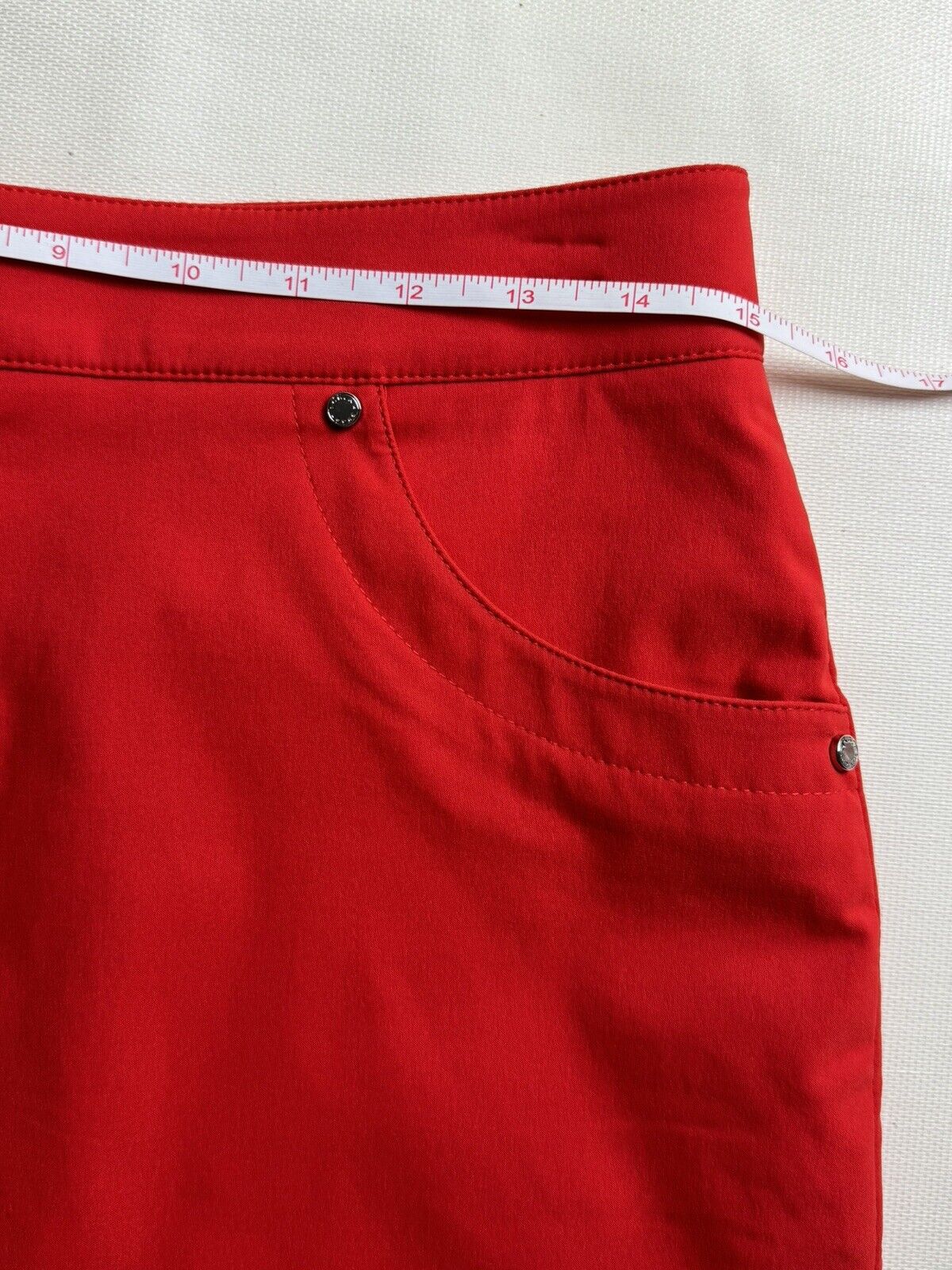 LOHLA Sport Golf Skort Skirt Red Sz 4 Pockets (50)