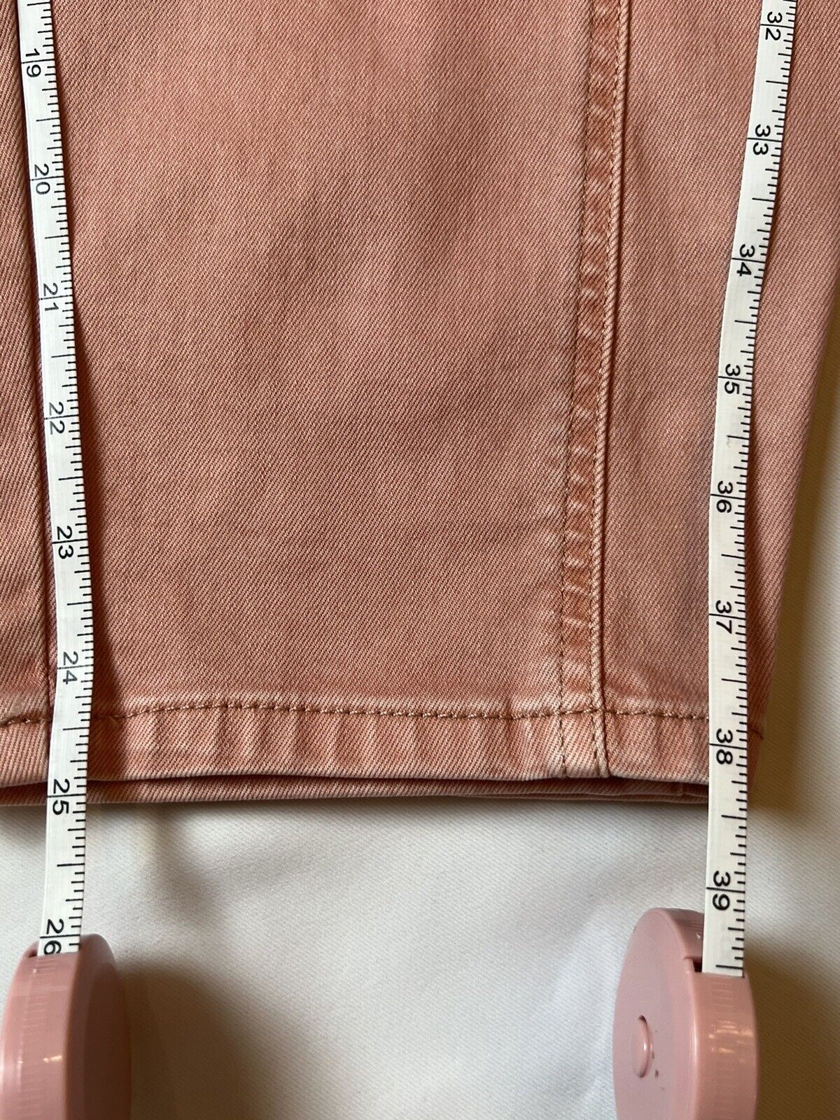 SO GOOD FOR LIFE Women's Paperbag elastic waist pants Peach Sz 20 (9)