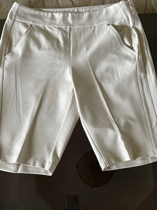 Greg Norman Women’s Golf Shorts Beige Sz S