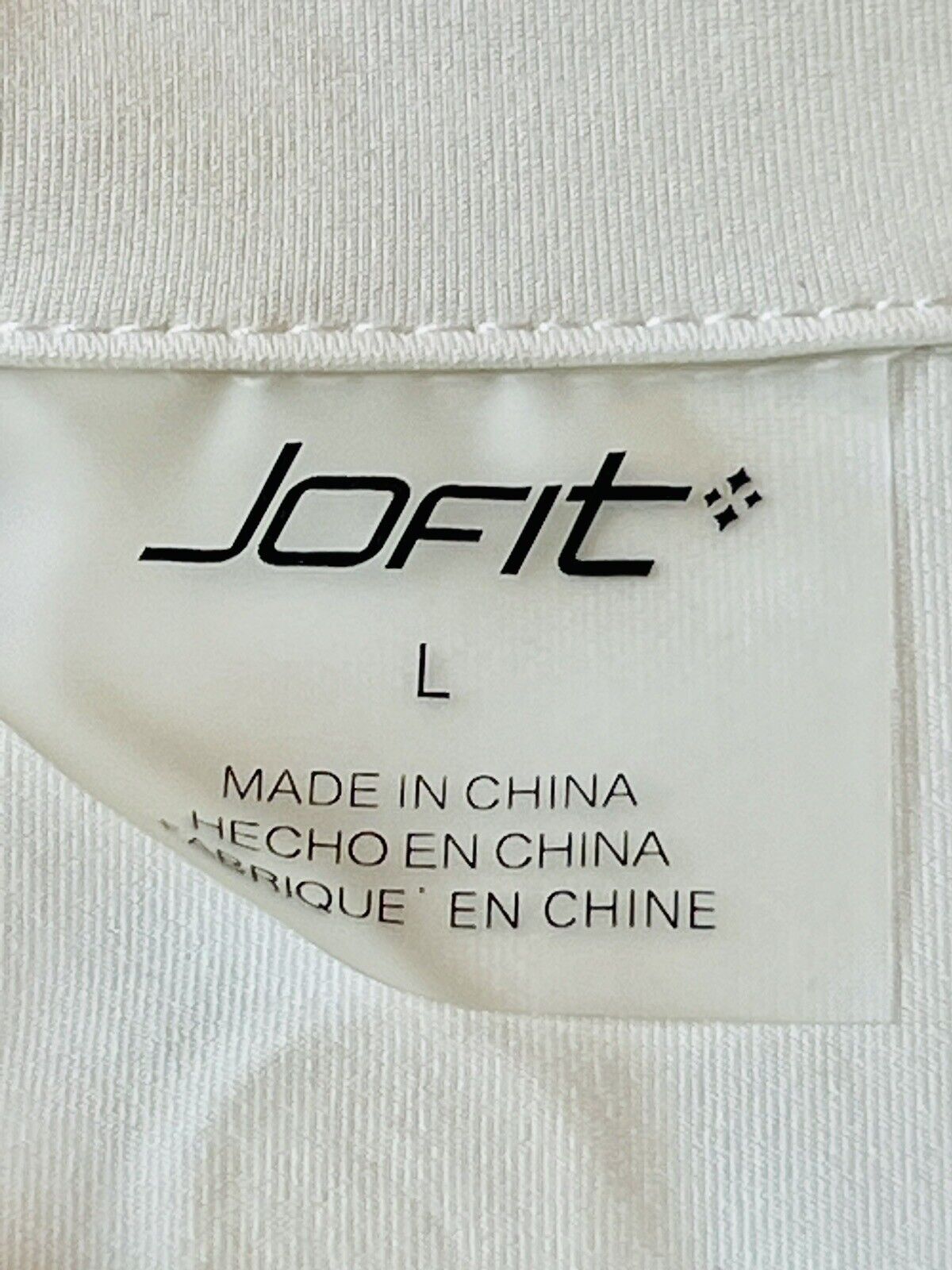 JOFIT Women's Golf Polo Shirt/Top Size L White