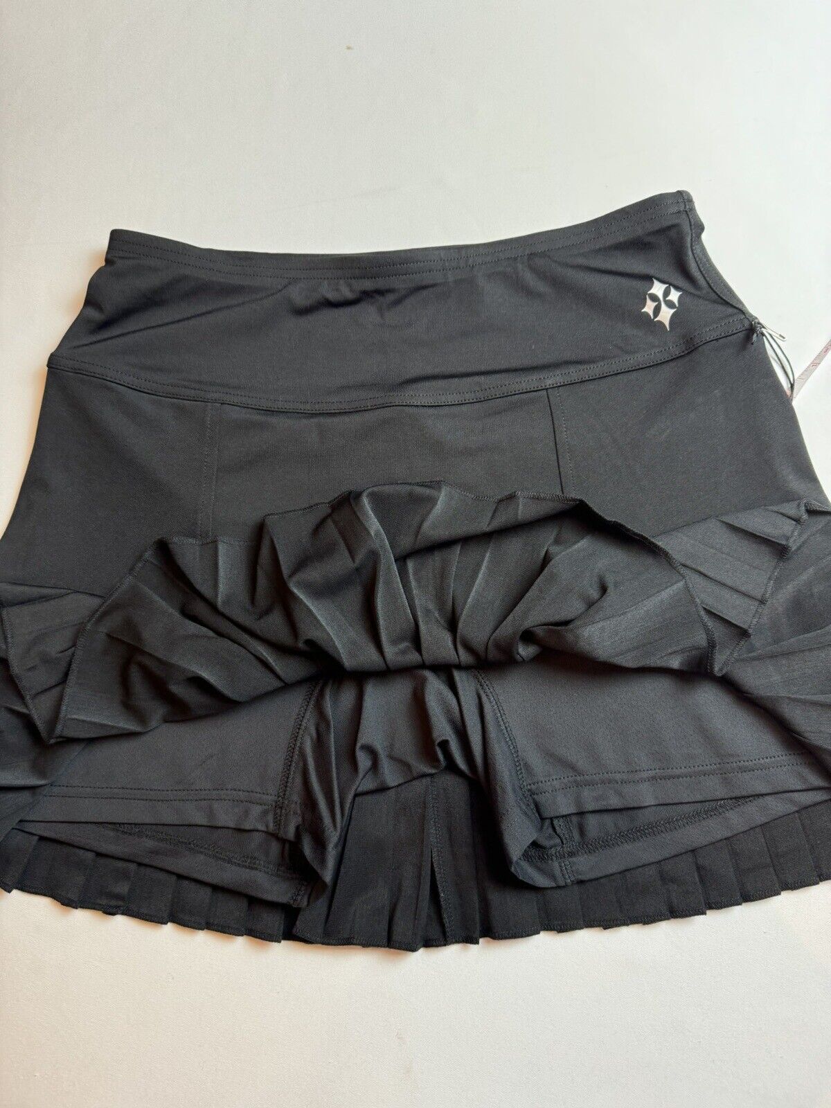 JOFIT Women’s Skort Pull On Tennis Golf Stretch Ruffled Skirt Sz S Black.  (67)