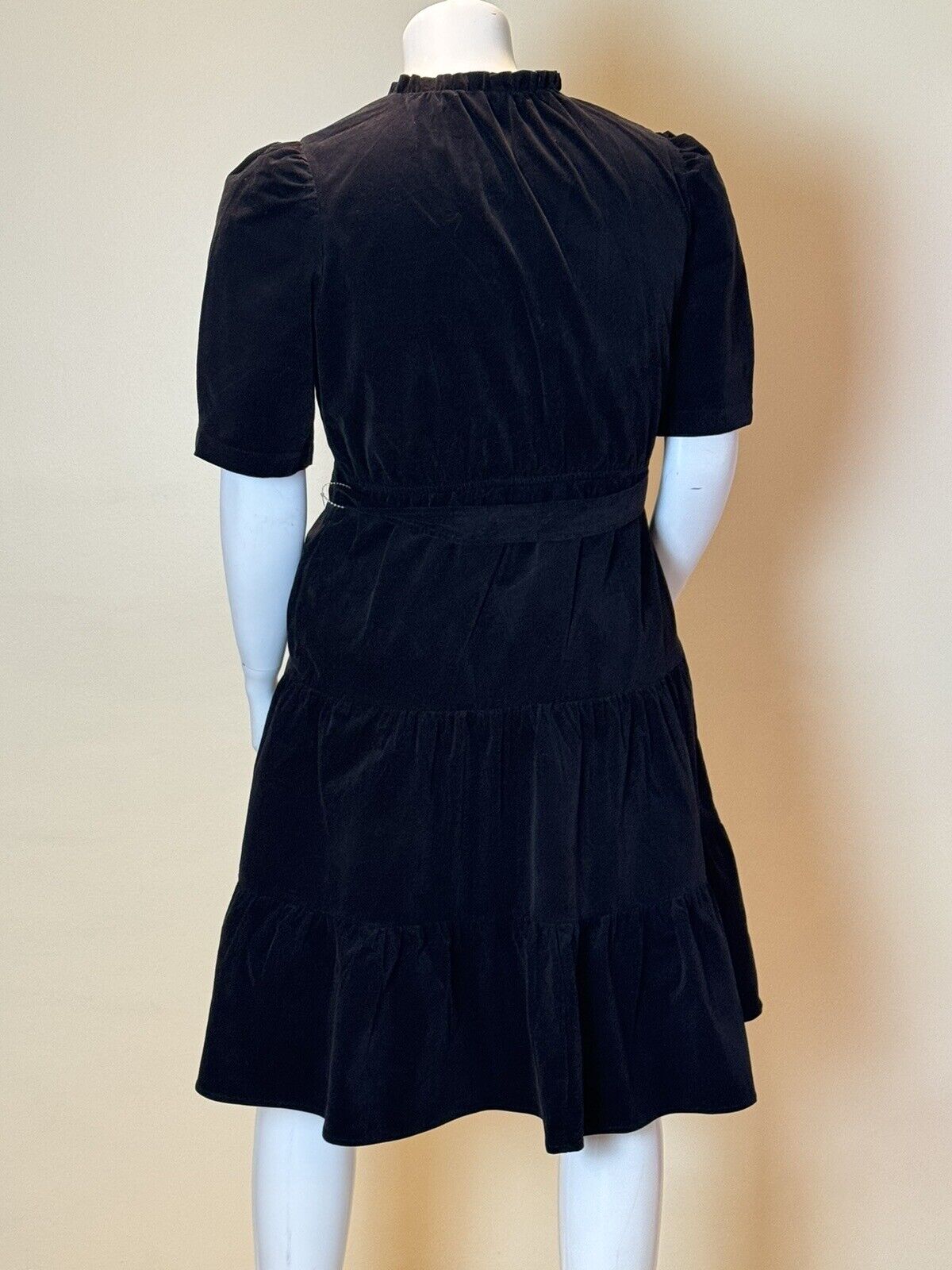 Draper James Rsvp Black Dress Sz L (65)