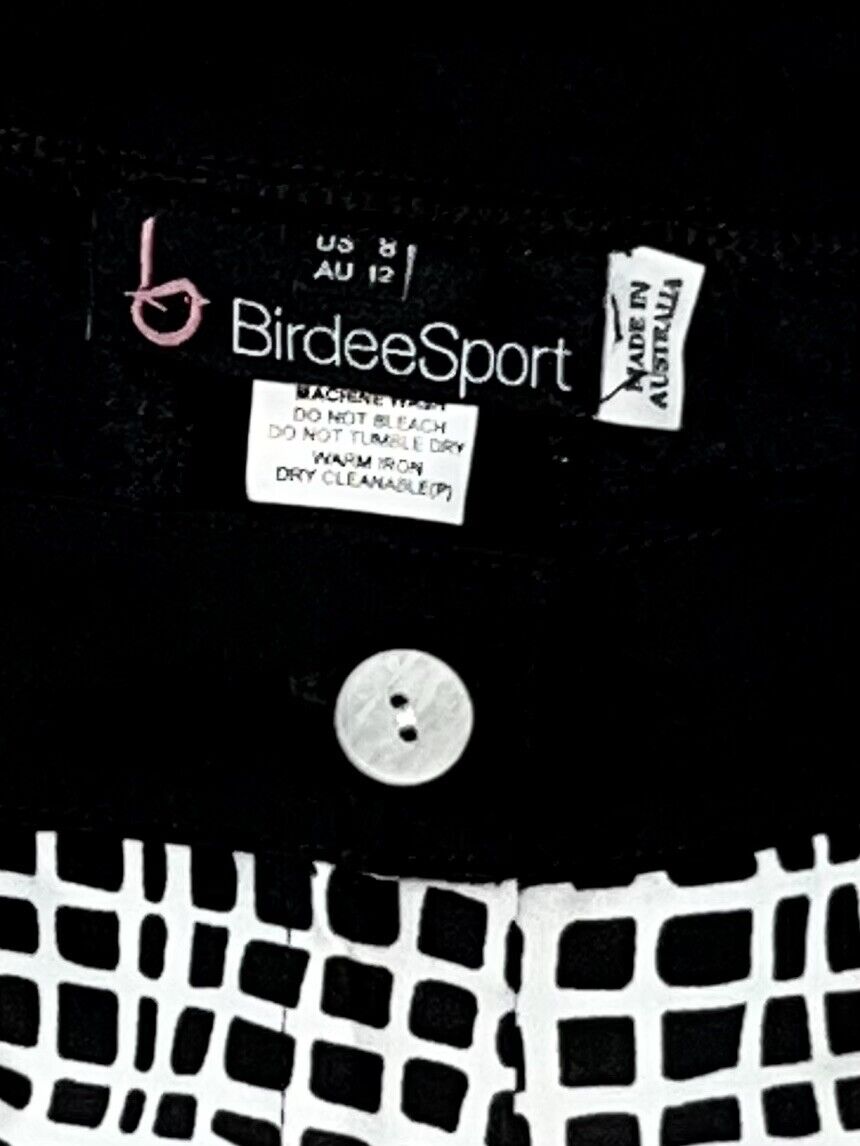 BirdeeSport Women’s Black Golf Pants Sz 8 $98 MSRP