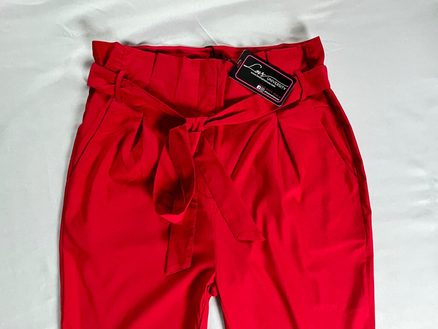 Love University Women’s Red Dress Pant Size XL