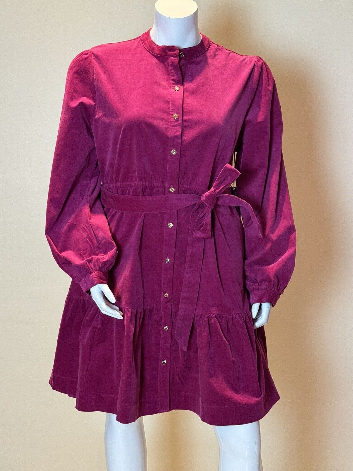 Draper James Rsvp Pink Fuchsia Winter Dress Sz 2XL     (66)