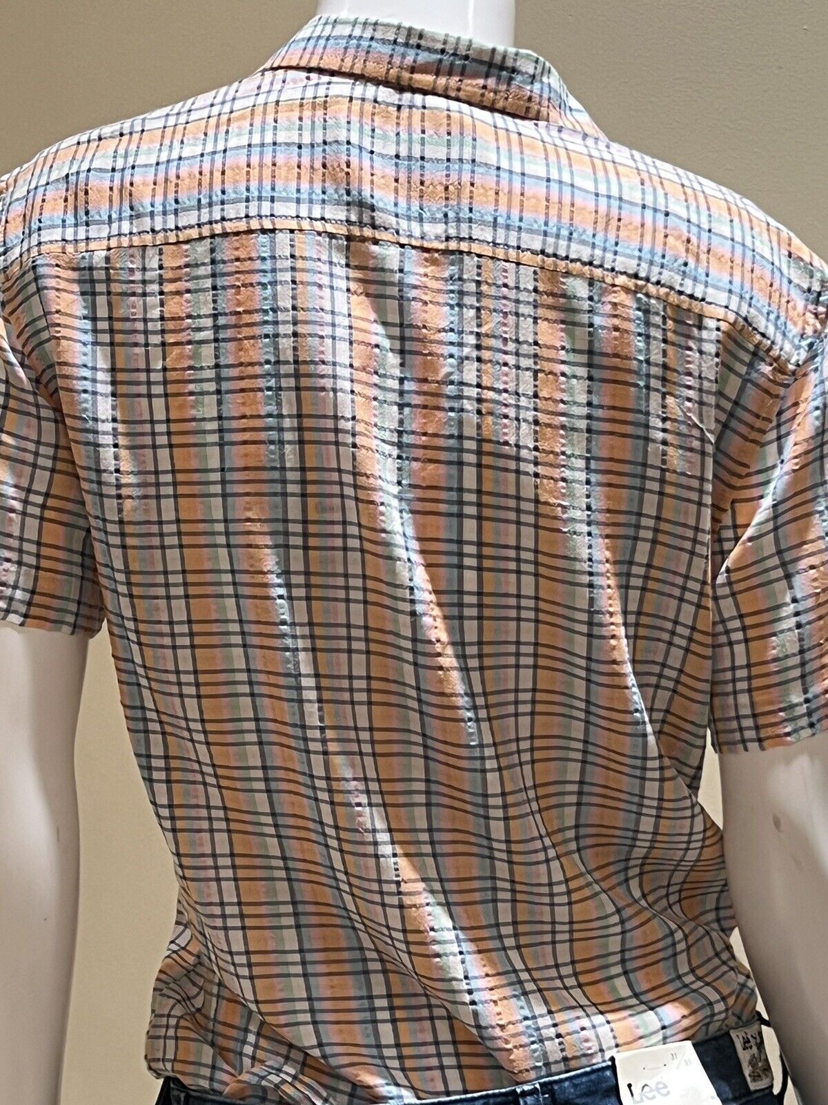 Goodfellow Women’s Button Down Shirt Sz S Striped Multicolor Top