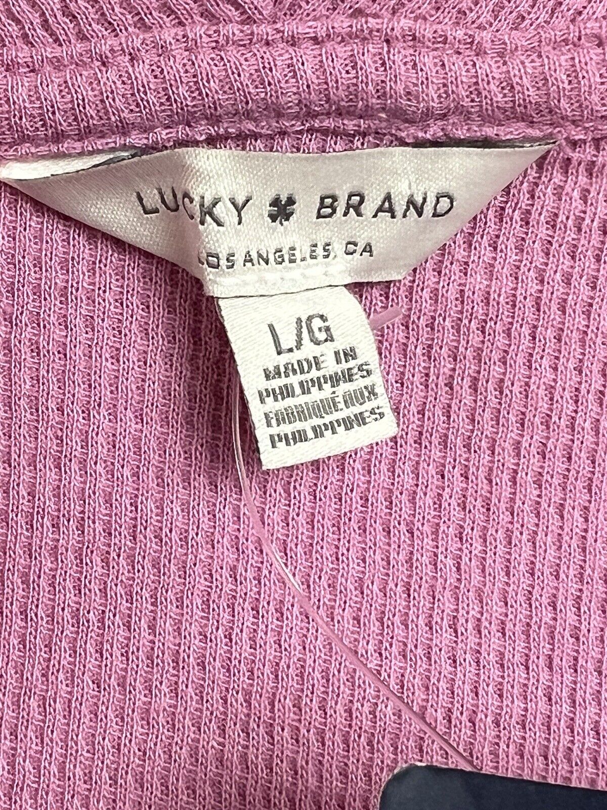 Lucky brand Turtleneck Long Sleeve Sweater Pink Sz L