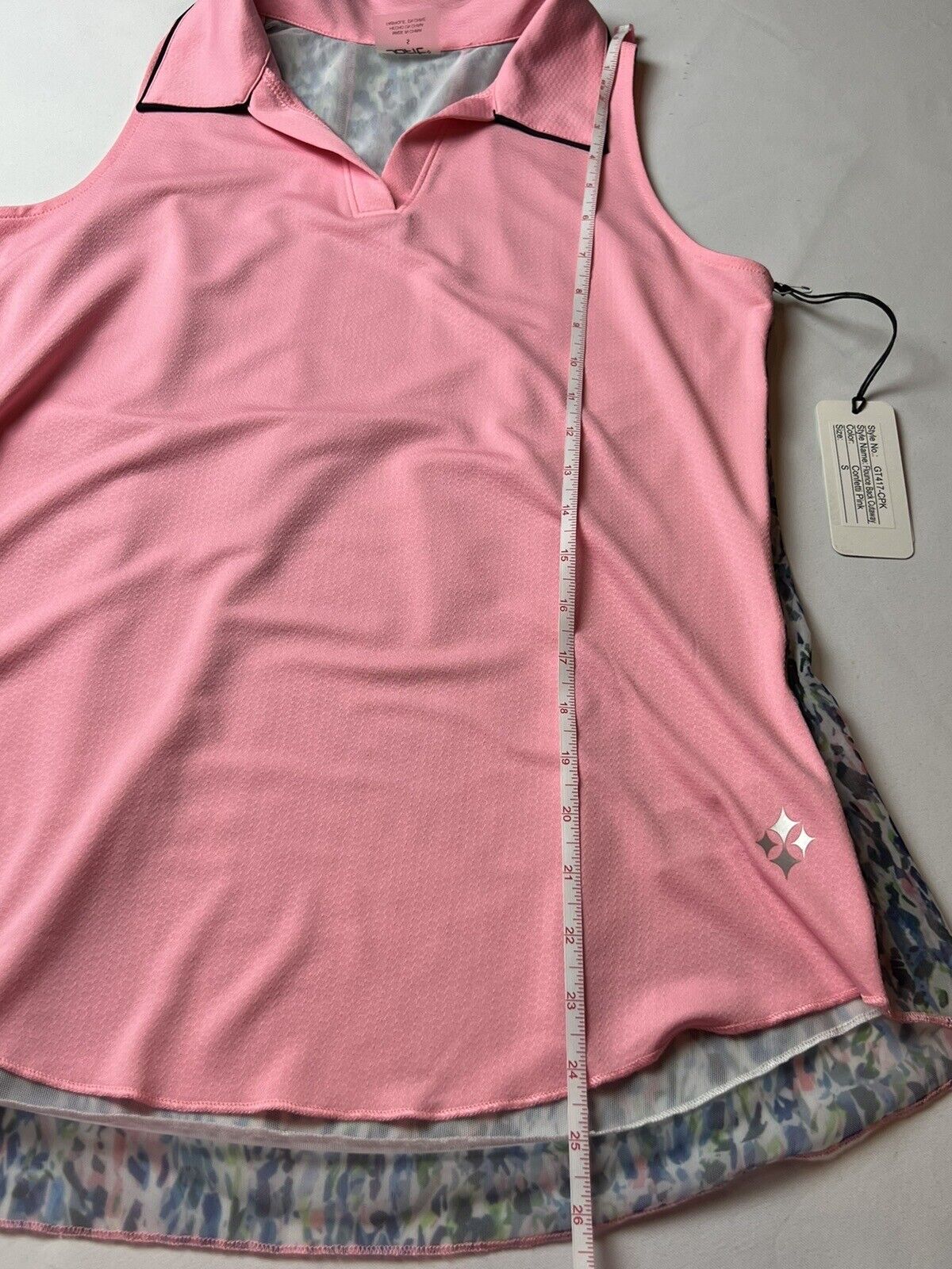 JOFIT Women's Golf Polo Shirt/Top Size S Pink.      (50)