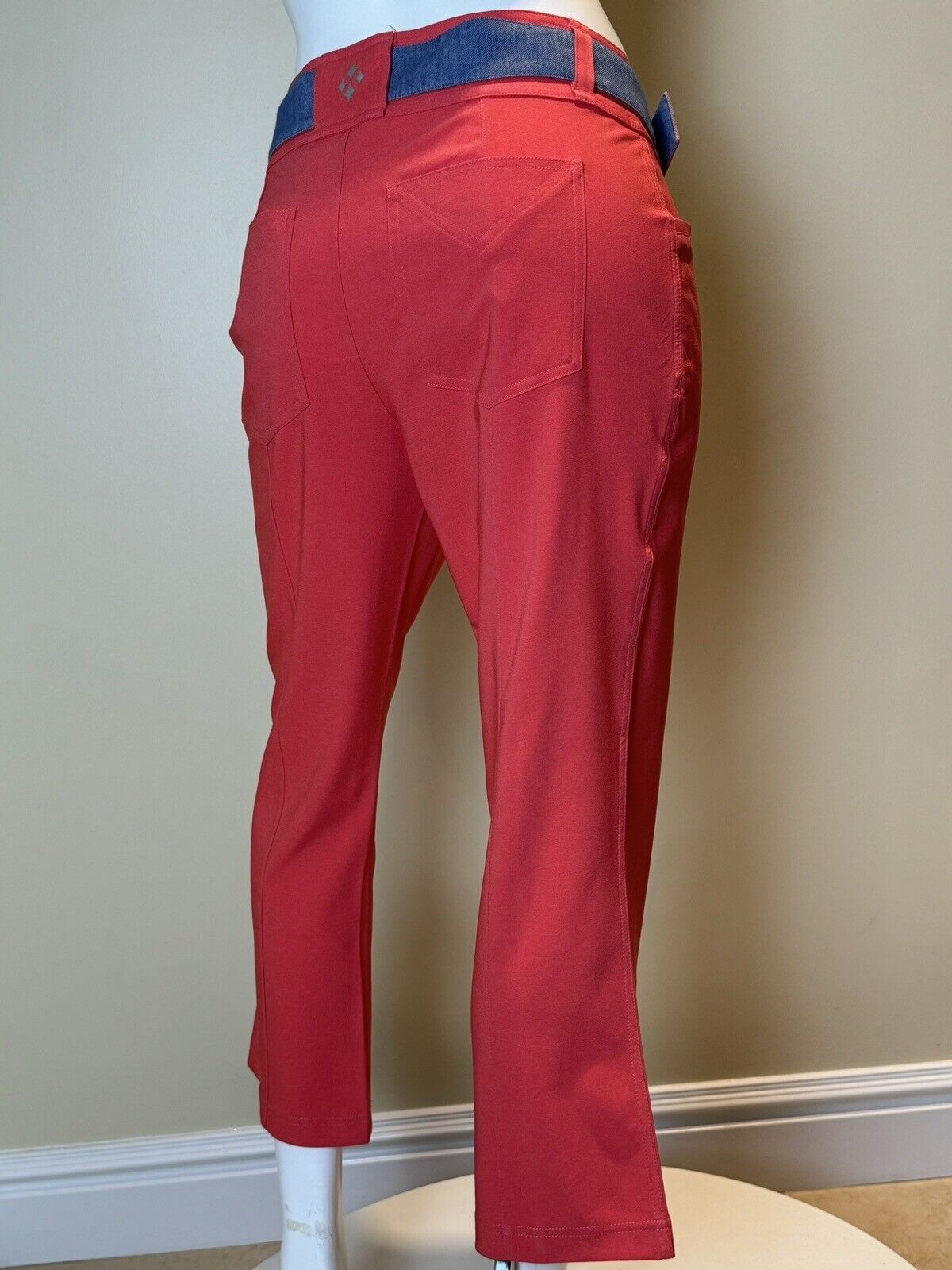 JOFIT Women’s Golf Red Pants Pockets Sz 4 (77)