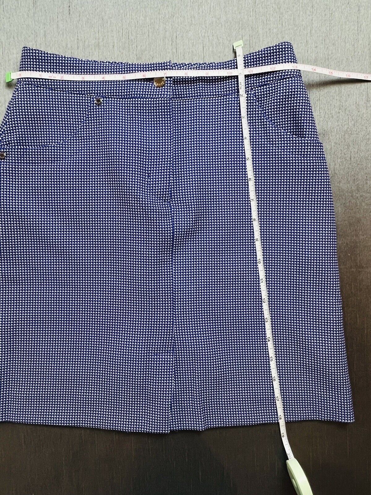 LOHLA SPORT Los Angeles Purple Tennis/golf Skirt Size 0 Checkered Skort