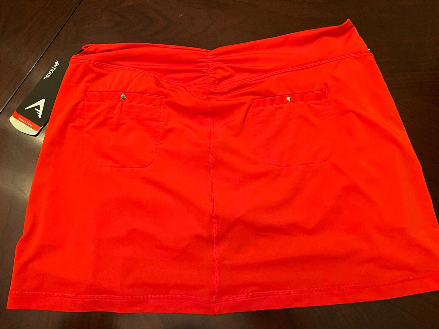 ANTIGUA Women’s Red Golf SKIRT-SHORTS Sz XL