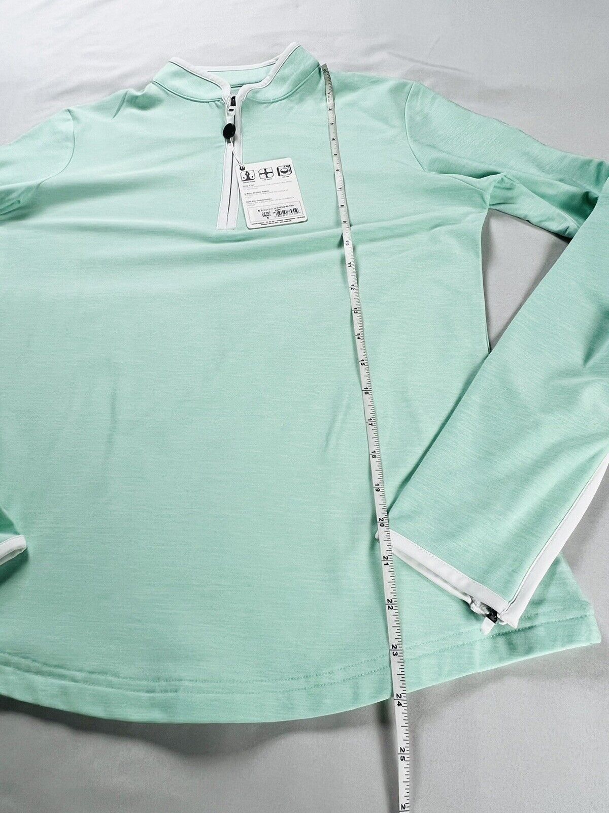 FootJoy Women’s Aqua Green golf athletic Sweatshirt size S