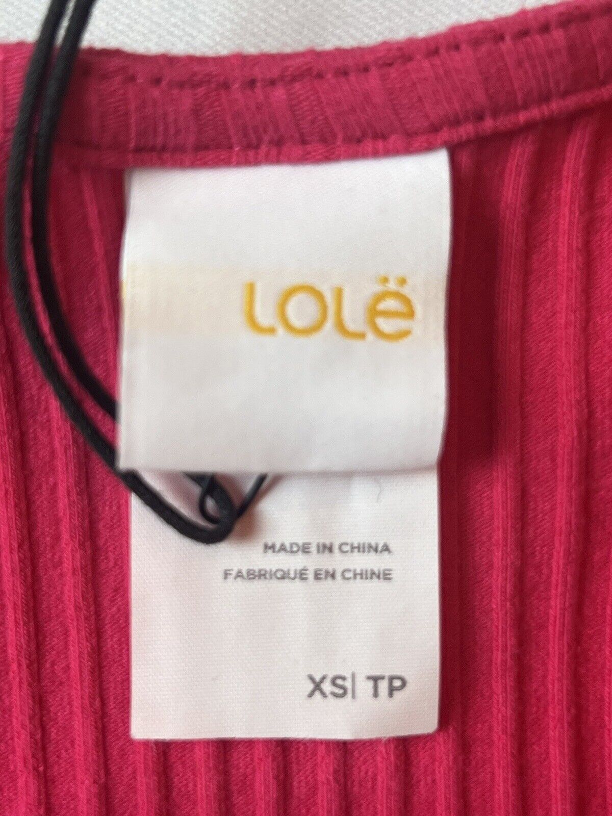 LOLE Lolë Sleeveless Tank Dress A-Line Stretch Pink Size XS (49)