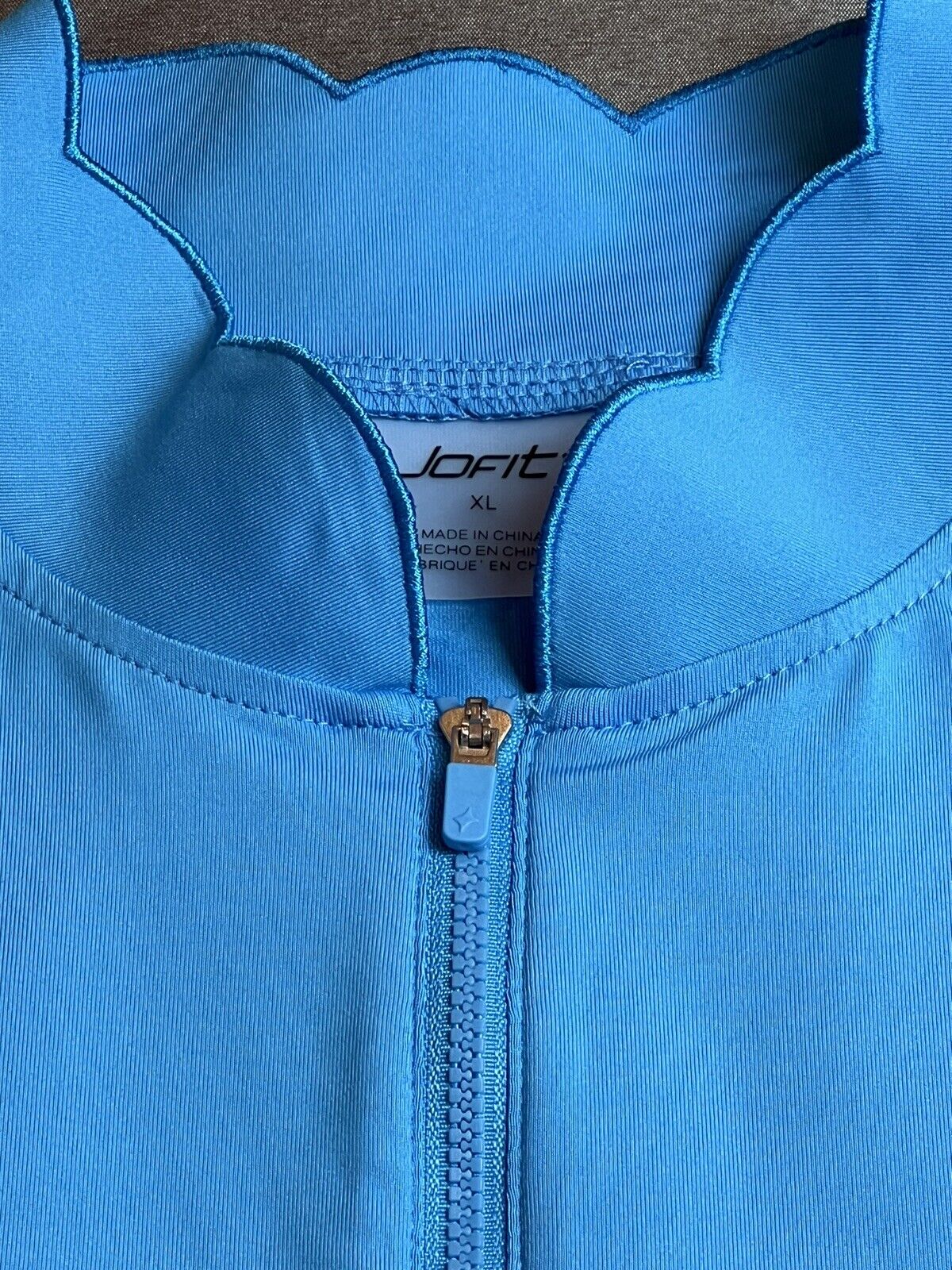 JOFIT Women's Golf Polo Shirt/Top Size XL Blue