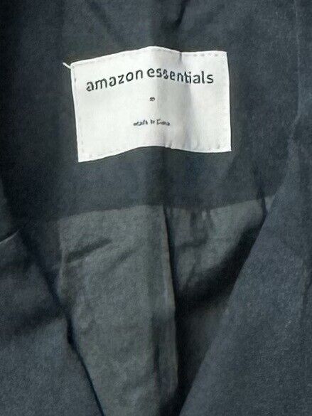 Amazon Essentials Women’s Pea Coat Black Sz M. (57)