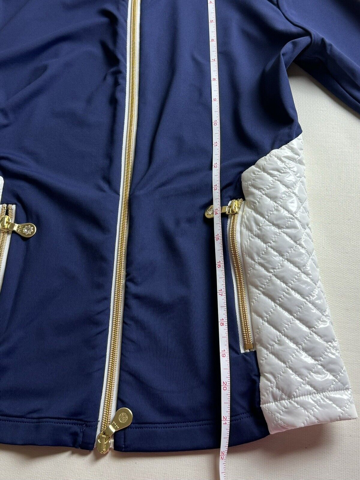 BRENDRATTI Lido JACKET, Sz 42 Navy/White. (50)