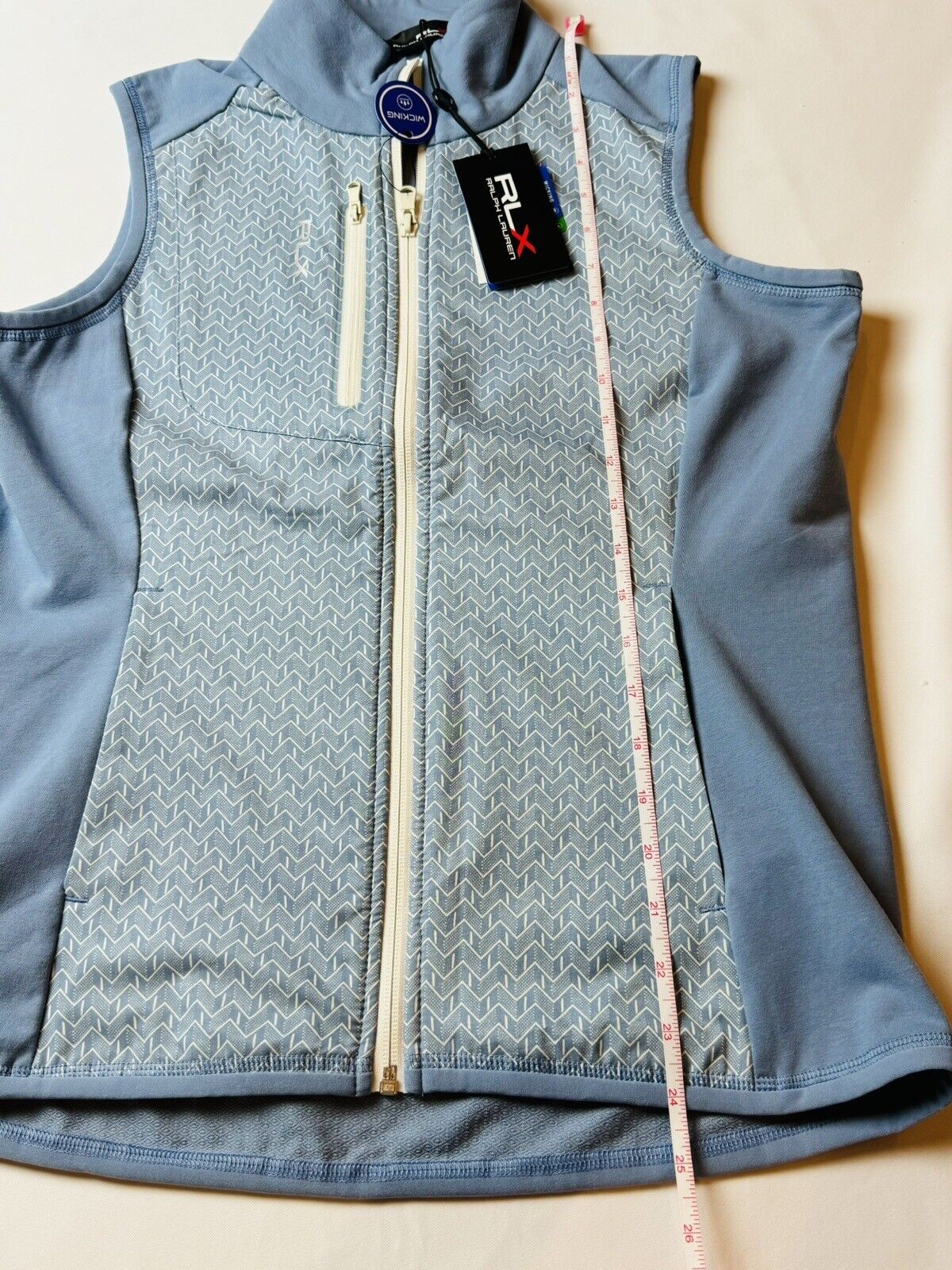 Ralph Lauren RLX Women’s Golf Vest Size S Blue (56)