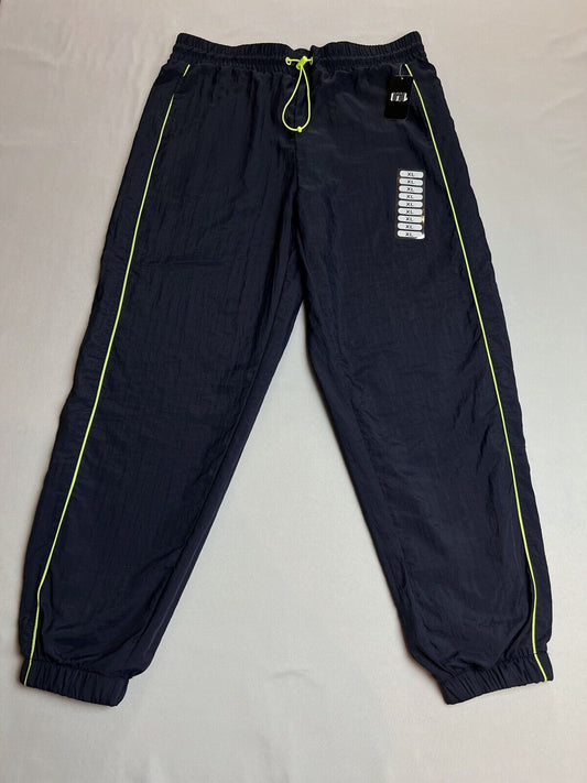 IML Womens  Navy Jogger SweatPants Sz XL Drawstring Waist Pockets