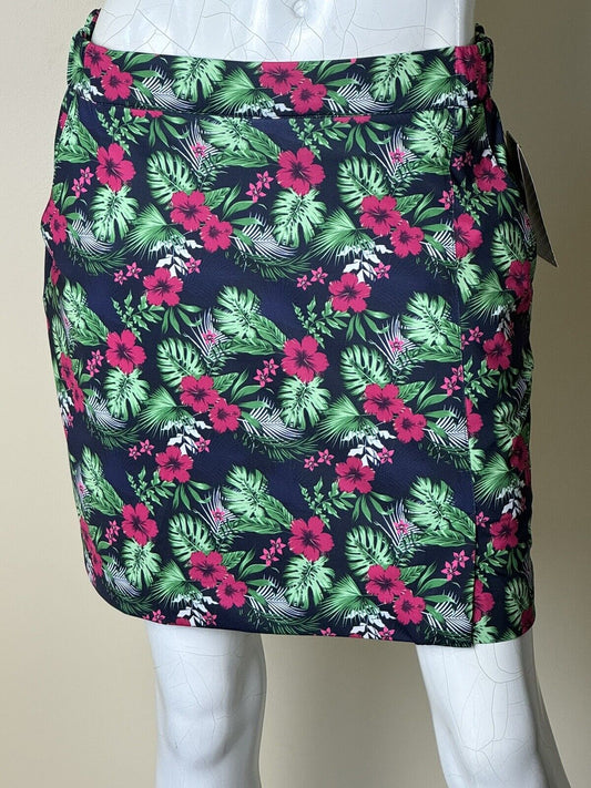 LOHLA SPORT Los Angeles Skort Multicolor Tennis/golf Skirt Size 2 Floral