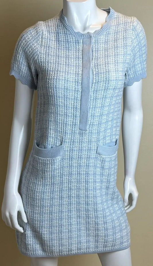 Free Assembly Women’s Tweed Blue Dress Sz 2XL (66)