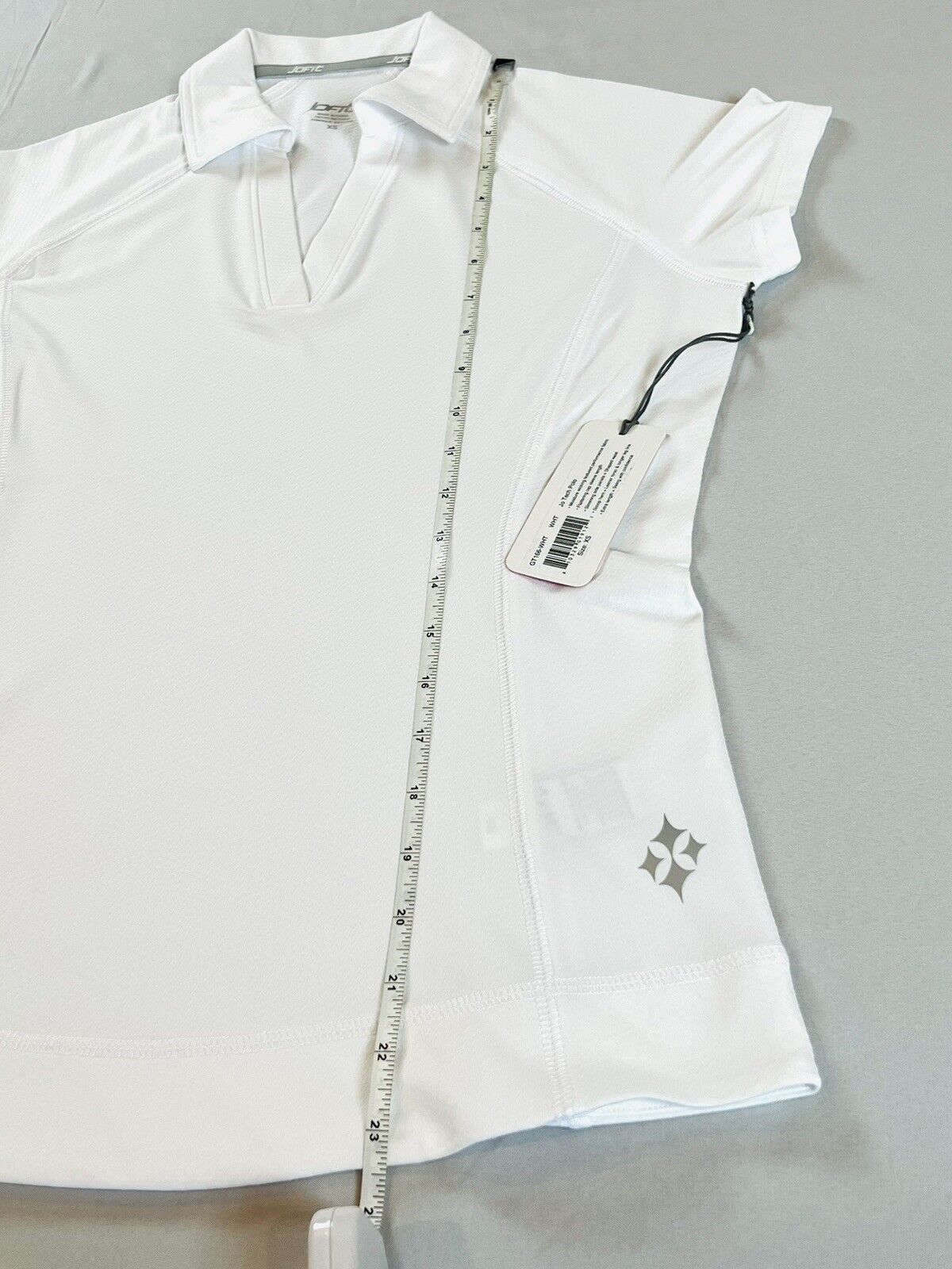 JOFIT WOMEN'S White GOLF SHIRT SZ XS