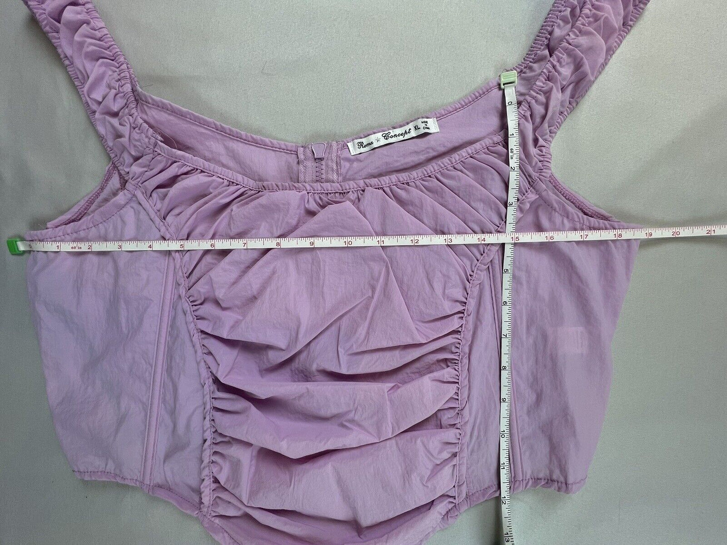 Roma Concept Women’s 2pc Set Top and Jogging pants Size XL Lilac Purple