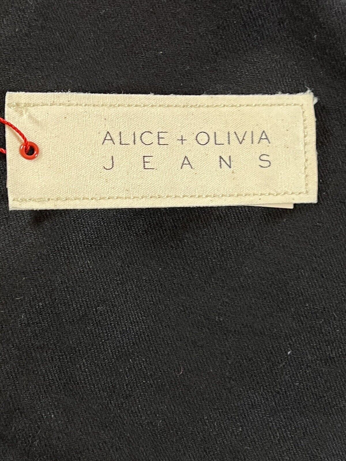 Alice + Olivia Women’s Black Stretch Jeans Sz 25 $265 MSRP