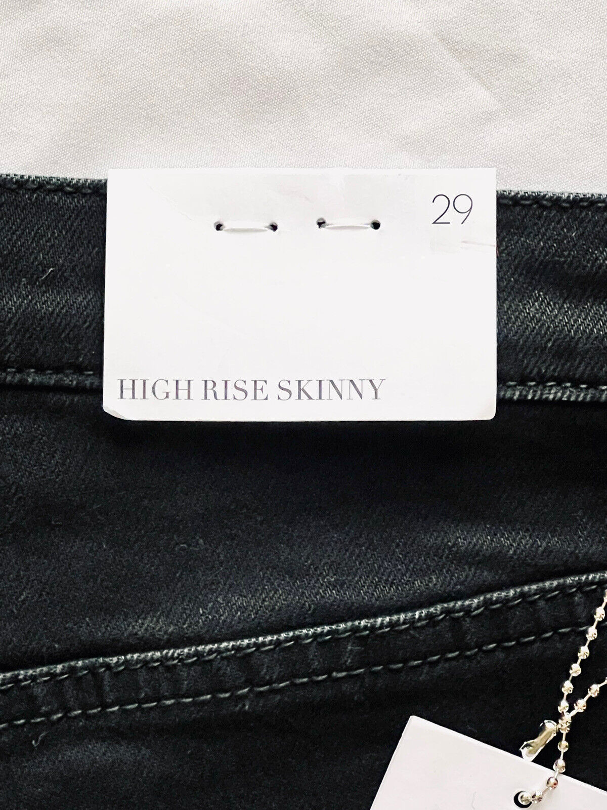 We wore what Women’s High Rise Jeans Black Size 29 Retails $118