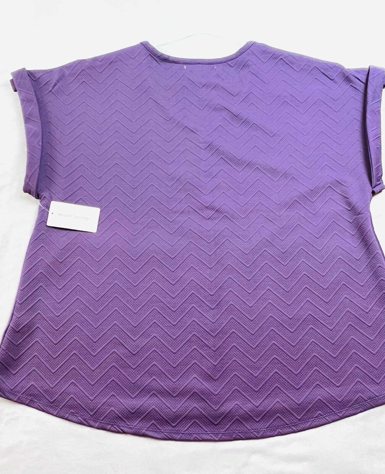 New York Laundry Women’s Blouse Sz 1XL Knit top Purple