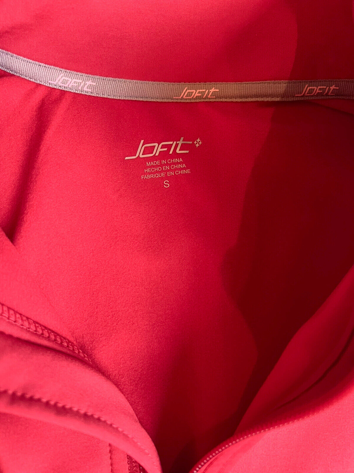 JOFIT Women’s Red GOLF JACKET Sz S STRETCH     (52)