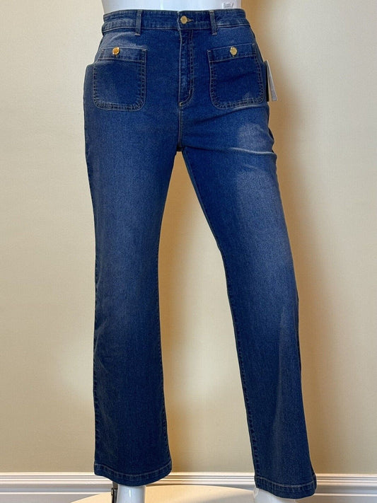 Michael Kors Women's Bottom Blue Denim Jeans Size 14.     (60)