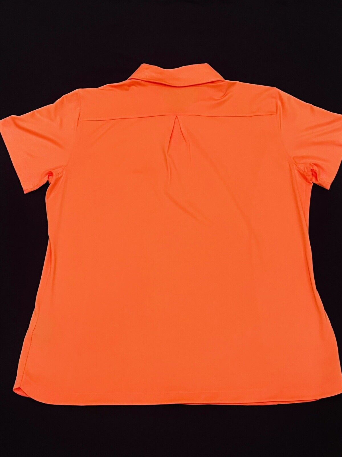 Kate Lord Women’s Golf Polo Shirt Orange Sz XL