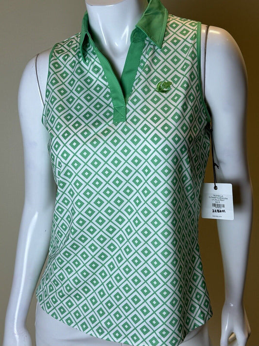 BELYN KEY Women’s Sleeveless Golf Shirt Sz S. (54)