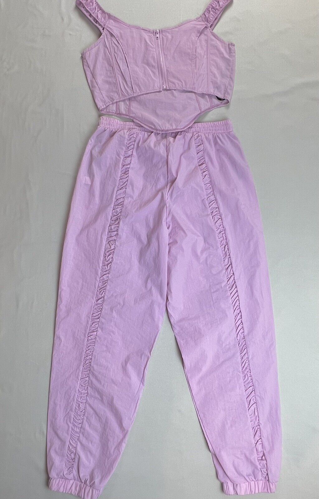 Roma Concept Women’s 2pc Set Top and Jogging pants Size XL Lilac Purple