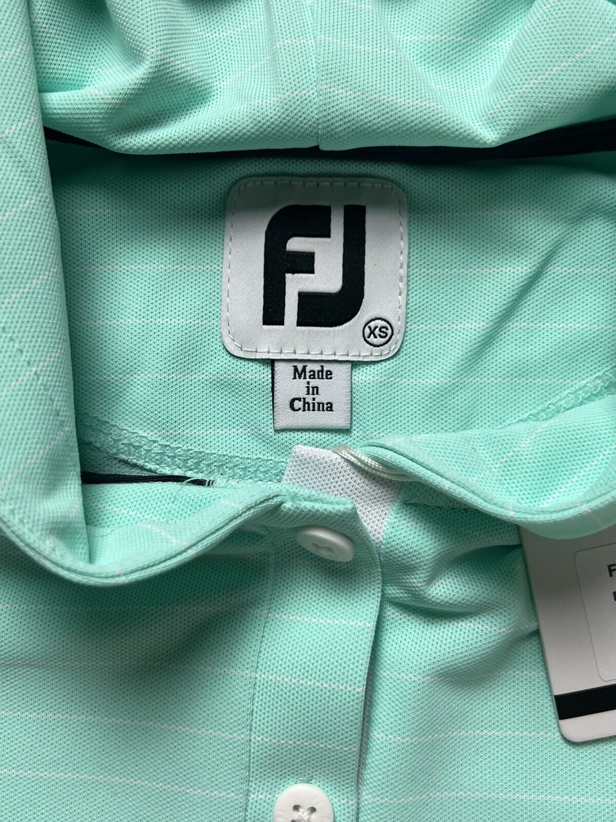 FootJoy Women’s Aqua Green golf athletic Sweatshirt size XSmall