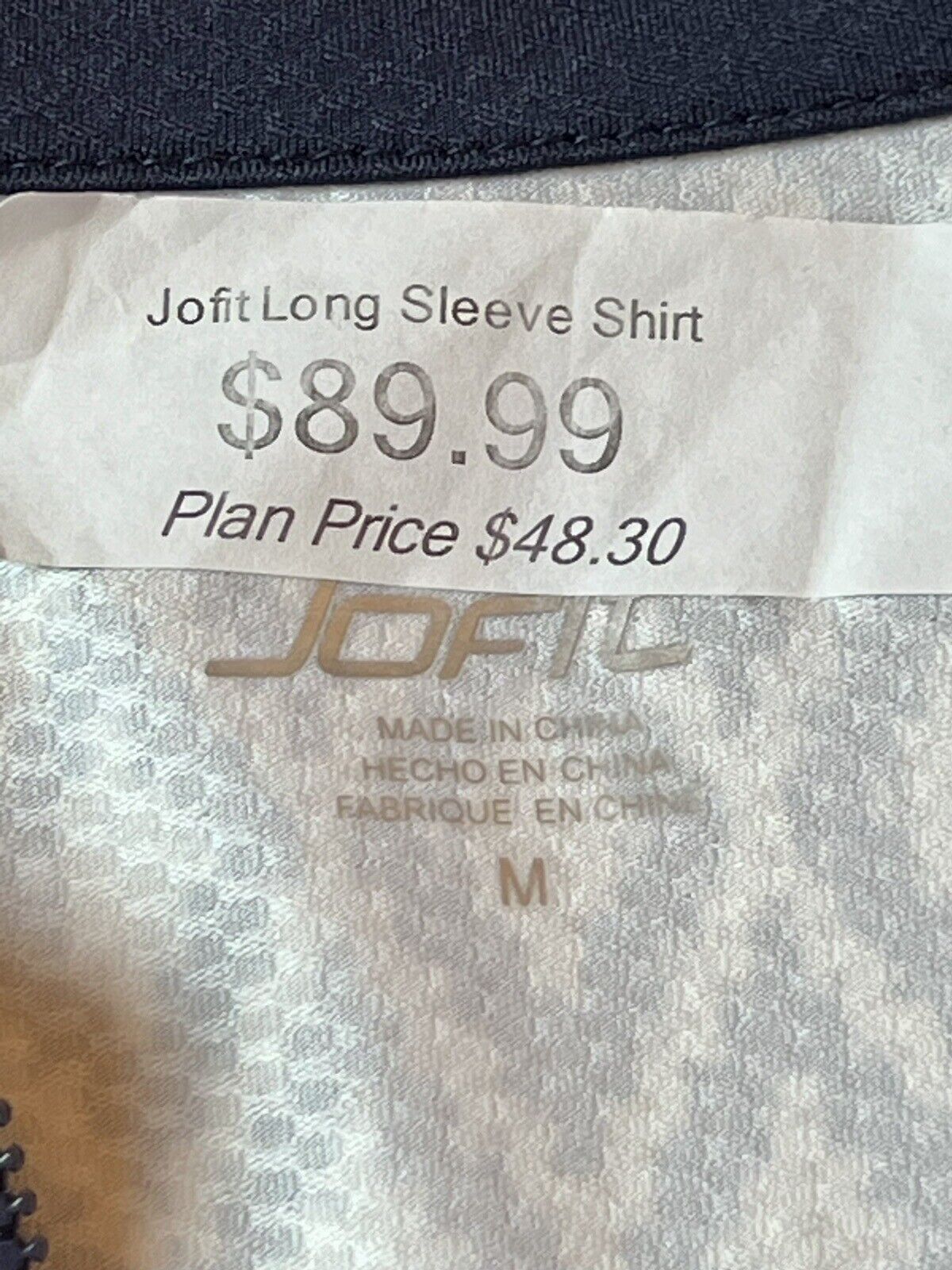 JOFIT Women's Golf Polo Shirt/Top Size M Navy White.  —(18)