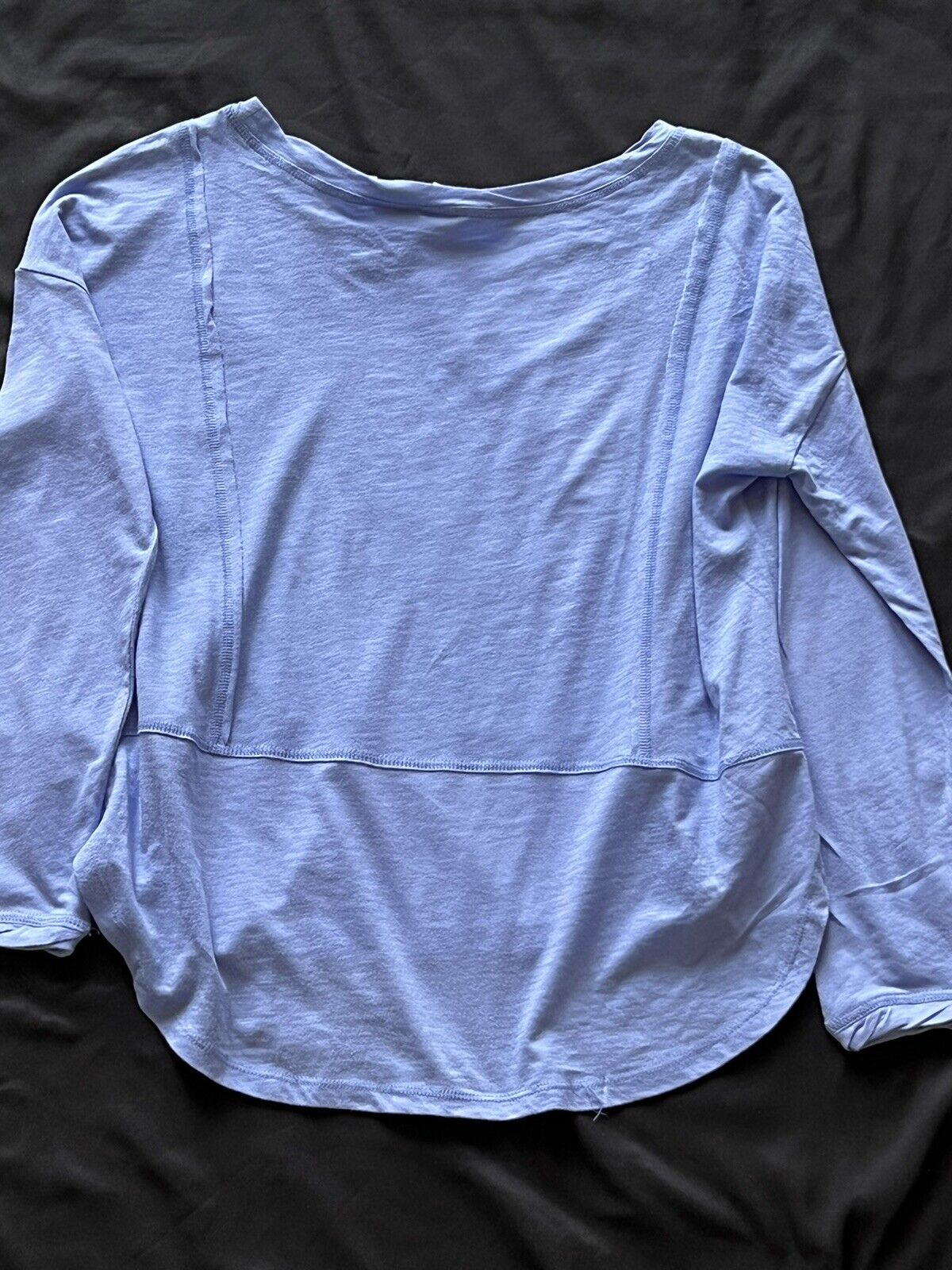 ADY P: Women’s Blue Long Sleeve Blouse Sz S