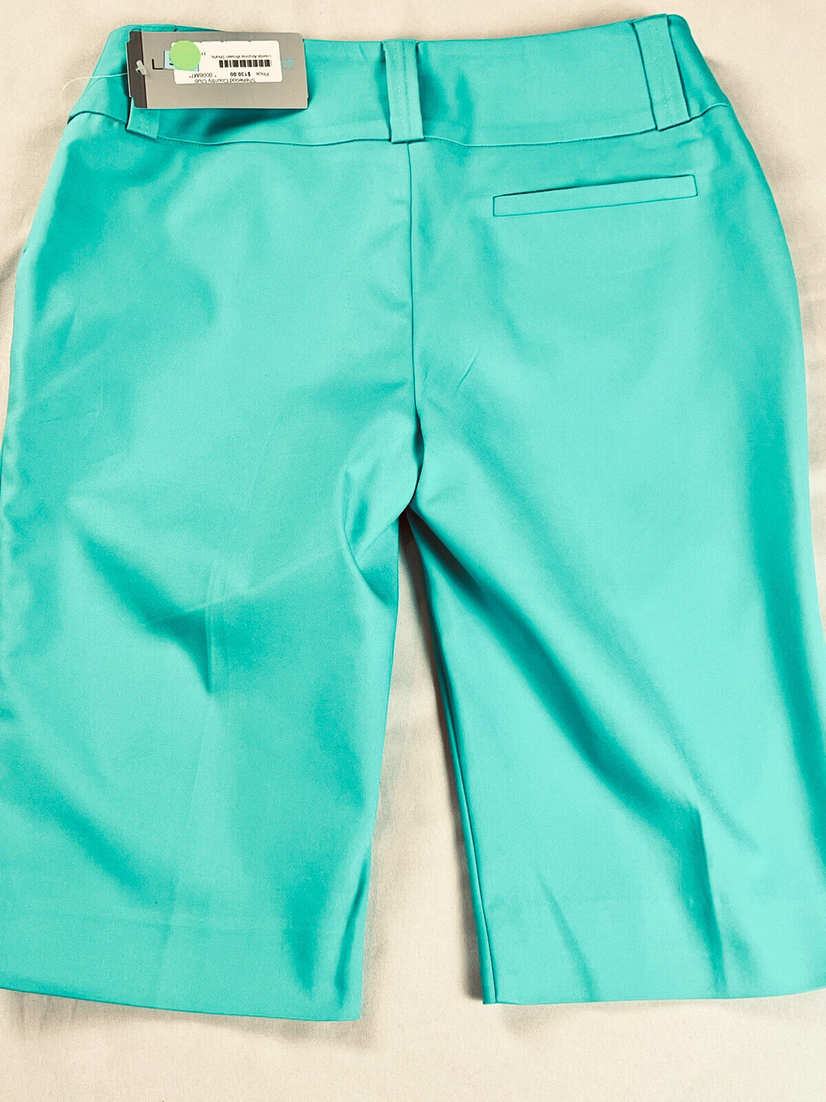 LISETTE L Sport Montreal WOMEN'S Golf  Aqua Green SHORTS Sz 6 $130 MSRP