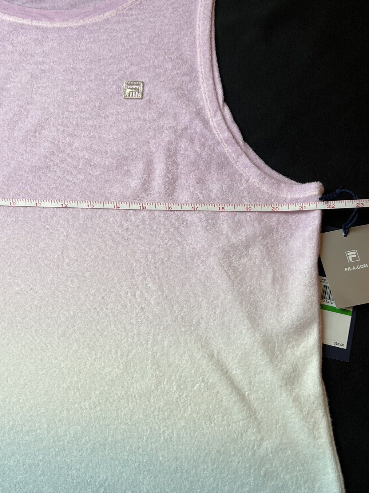 FILA Women’s Sleeveless tank top ombré Sz L (5)