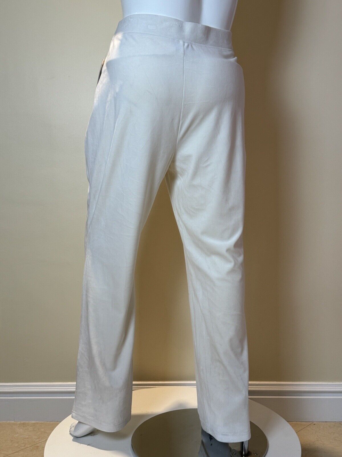 Juicy by Juicy Couture Mid Rise Cream Velour Pants - Size 2XL