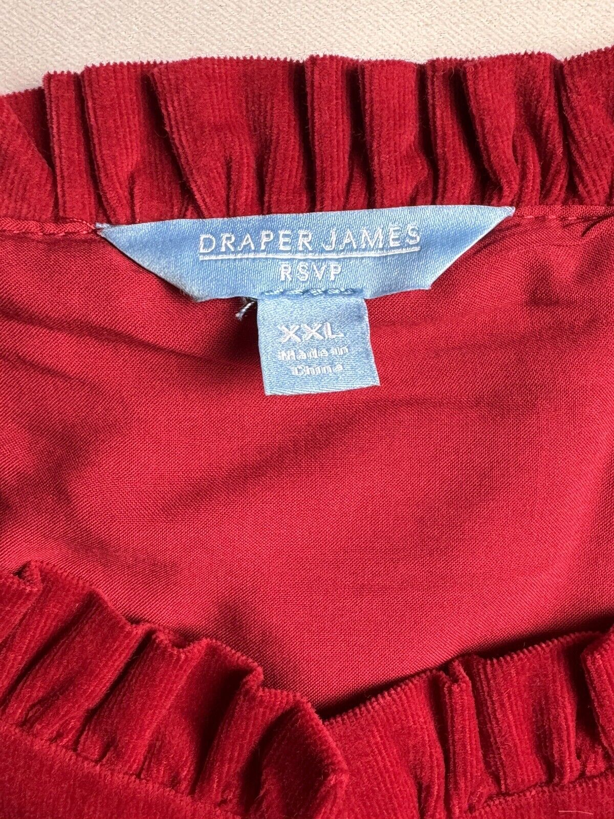 Draper James Rsvp Red Winter Dress Sz 2XL     (66)