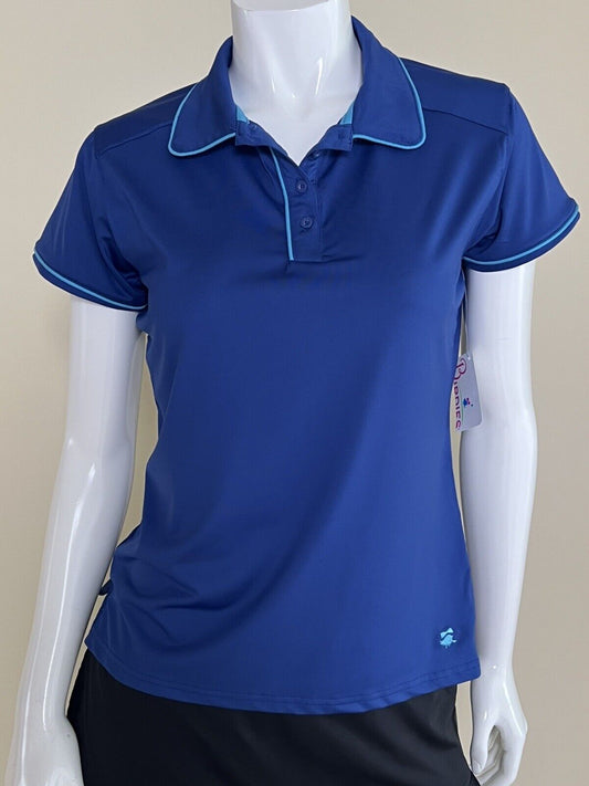 BirdeeSport Women's Top Golf Shirt Sz S Blue (18)