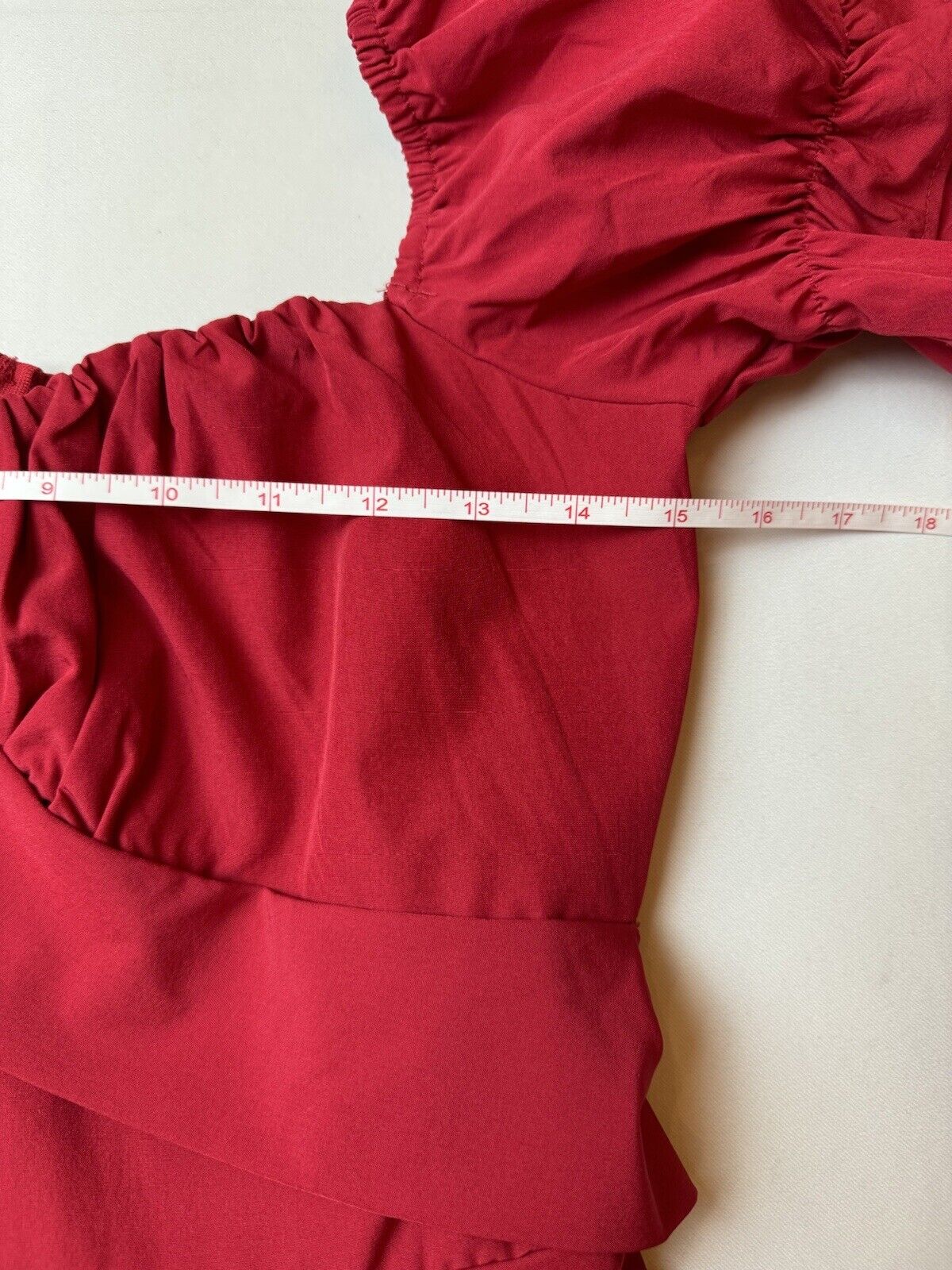 LYANER Women's Red Dress/Shorts Tie Waist Sz M. (77)